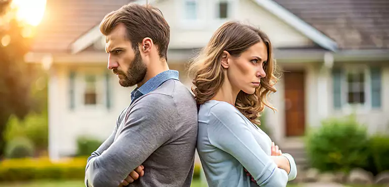 The House Is Sold After One Partner Keeps It For A Specified Time in Worcester, MA